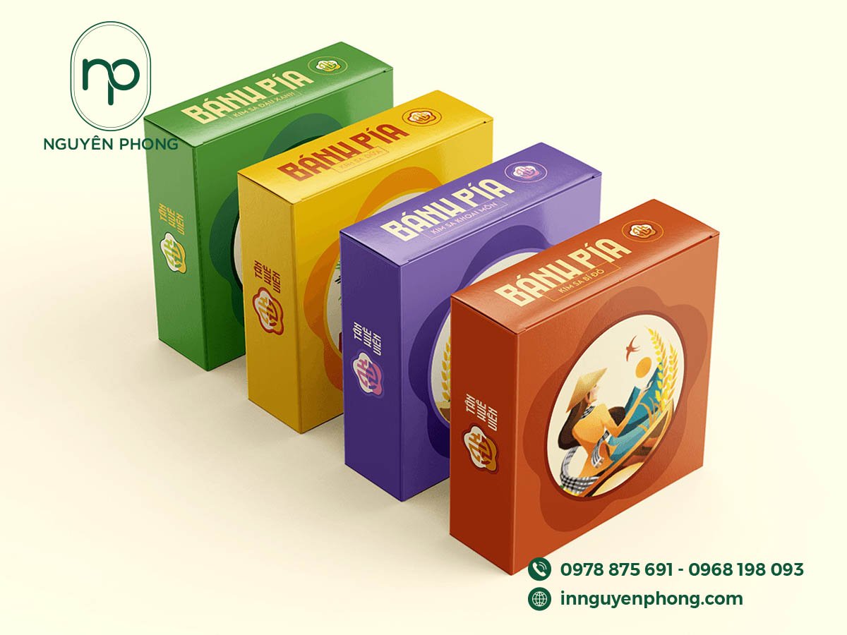 Thiết kế hộp giấy truyền thống 